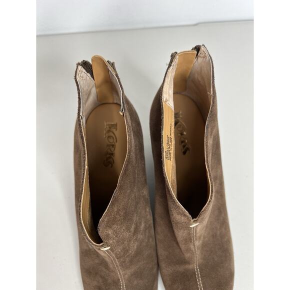 KORKS Kork-Ease Wedge Brown Suede Leather Boot Bootie Women’s Size 9.5 - Picture 8 of 9